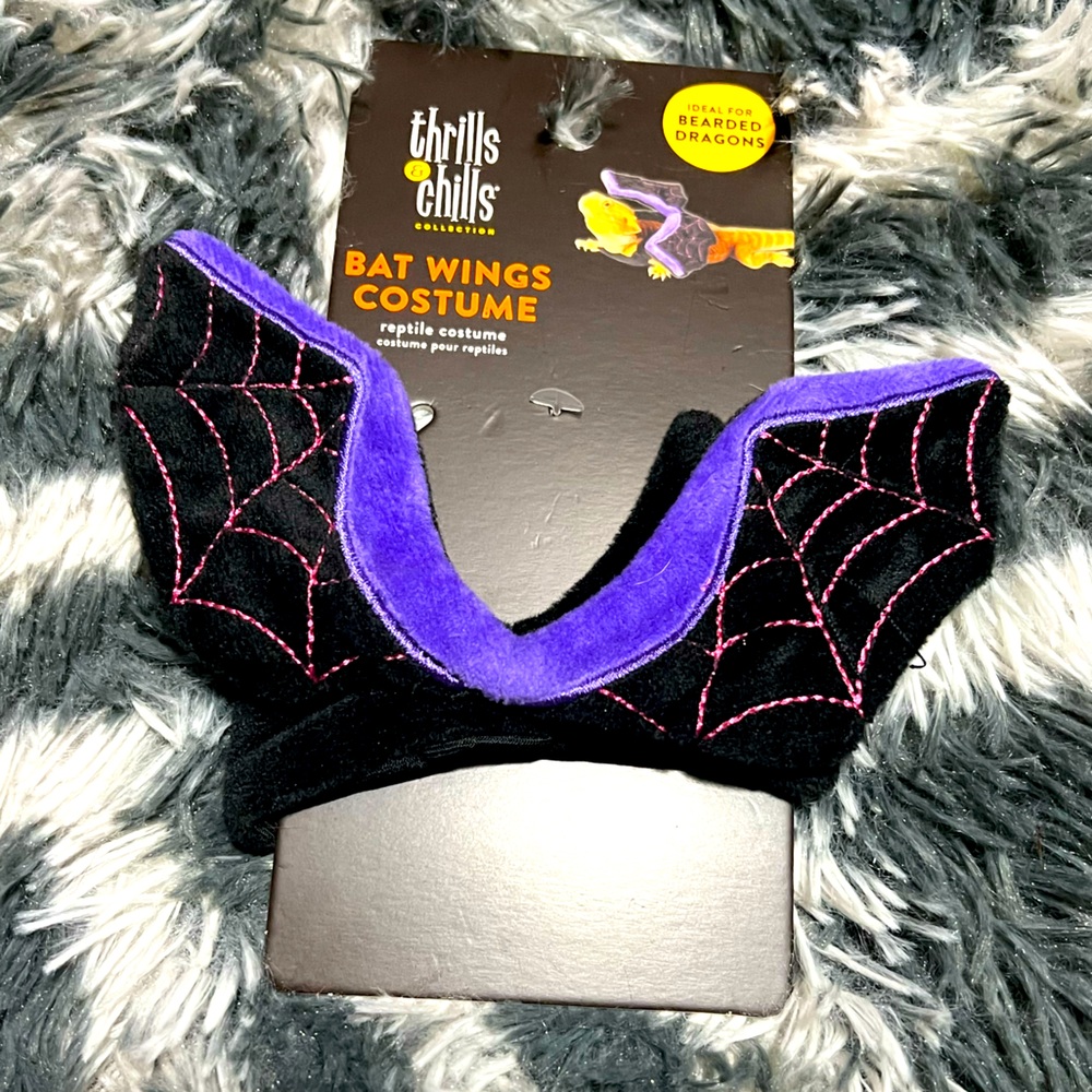 Bearded Dragon Bat wing costume Halloween NWT
